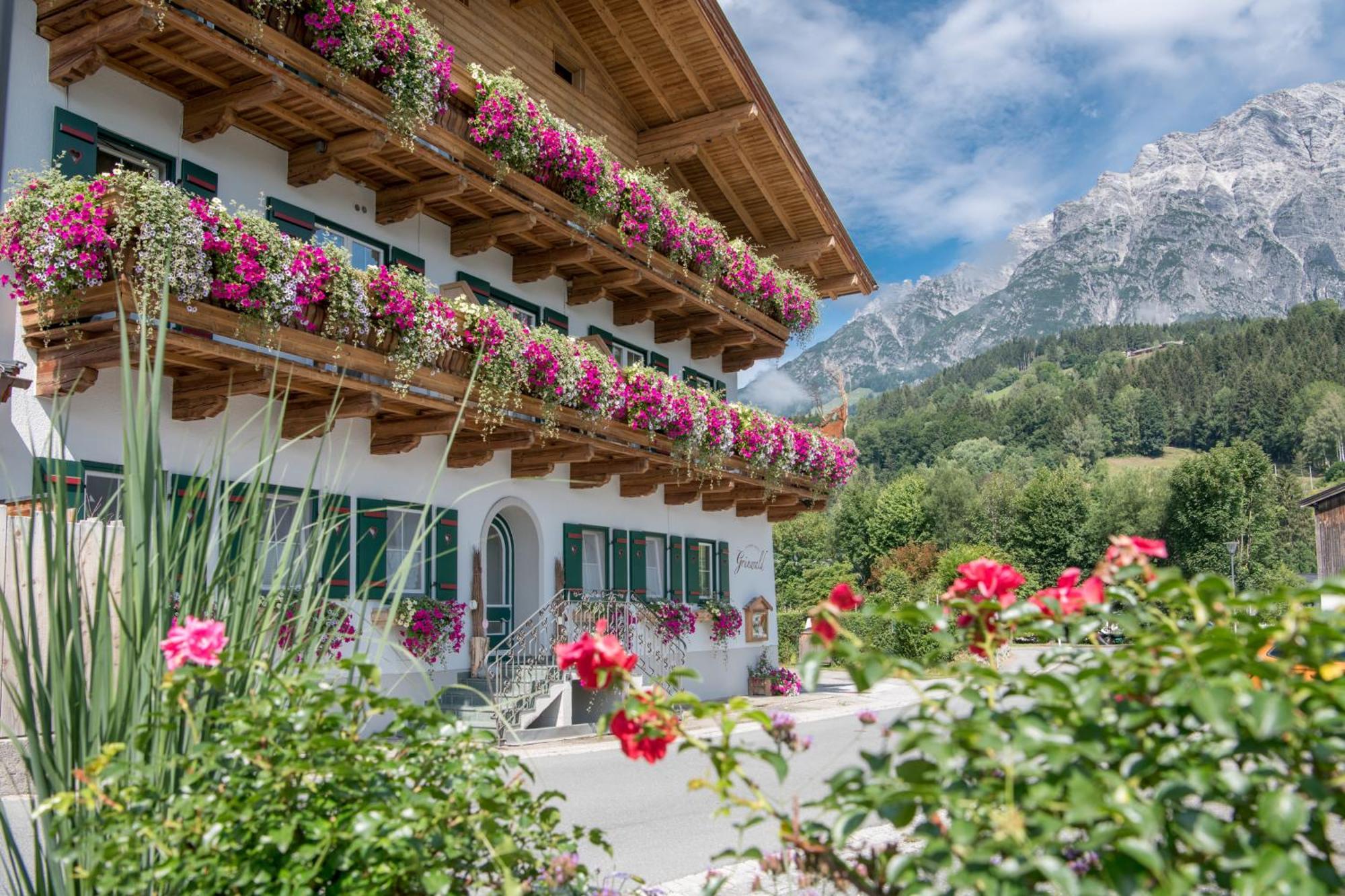 Gourmet-Hotel Gruenwald Leogang Zewnętrze zdjęcie